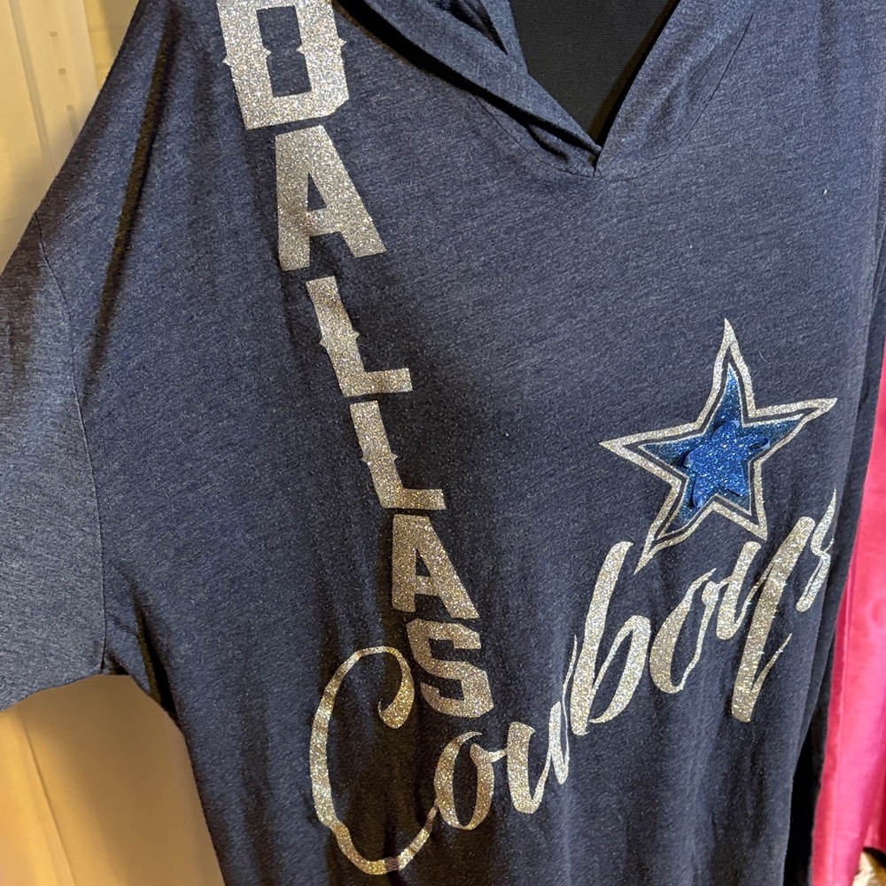 Dallas Cowboys Navy and Gray Hoodies & Tees Set of 5 XXL - Picture 4 of 16